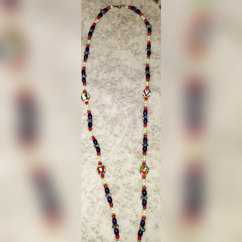 Beaded Masai Necklace View 4